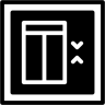 Aufzug duotone Icon