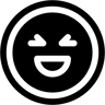 幸福的脸 duotone 图标