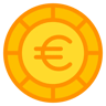 евро flat иконка