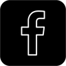 auf facebook. gefüllt Icon