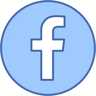 facebook logosu two-color simge