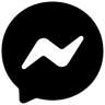 Facebook-Messenger gefüllt Icon