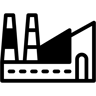 工厂 双色调 图标