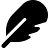 Feder gefüllt Icon