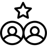 反馈 线条 图标