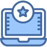 feedback two color icon