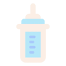 哺乳瓶 フラット アイコン