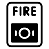 火灾警报 duotone 图标