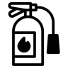 灭火器 duotone 图标