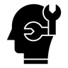 心灵修复 填充 图标