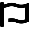 Flagge gefüllt Icon