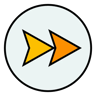 forward lineal color icon