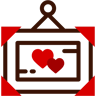 amar dos colores icono