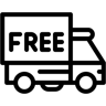 免费送货车 line 图标