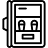 buzdolabı çizgi simge