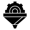 Industrie filled Icon