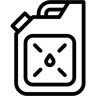 汽油罐 线条 图标
