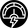 مقياس كهربائي أيقونة