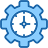 gear two-color icon