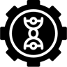 Gentechnik gefüllt Icon