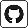 github линейный цвет иконка