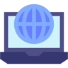 global flat icon