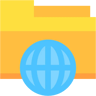 Globale Daten flat Icon