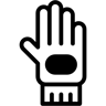 Bauhandschuhe duotone Icon