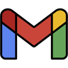Google Mail lineal farbe Icon
