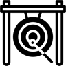 gong duotone ikon