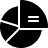 pie chart filled icon