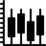 bar graph filled icon