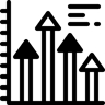 Balkendiagramm duotone Icon