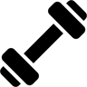 哑铃 filled 图标