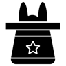 Tarnkappe filled Icon