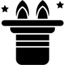Hut gefüllt Icon