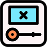 cancel button lineal color icon