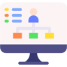 hierarchy flat icon