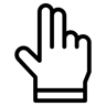 手 line 图标