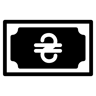 hryvnia duotone icône