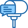 mailbox two-color icon