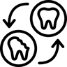 dental care line icon
