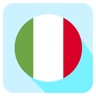 Italia plano icono