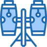 congas two-color icon