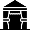 gazebo filled icon