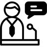 スピーカー duotone アイコン