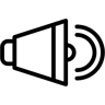Megaphon linie Icon