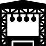stage filled icon