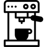 espresso machine duotone icon