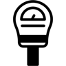 عداد مواقف السيارات duotone أيقونة